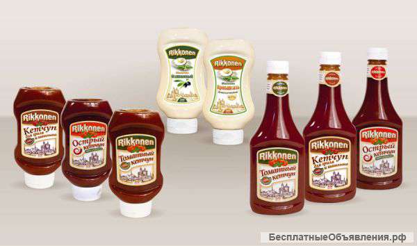 Кетчупы, большой выбор