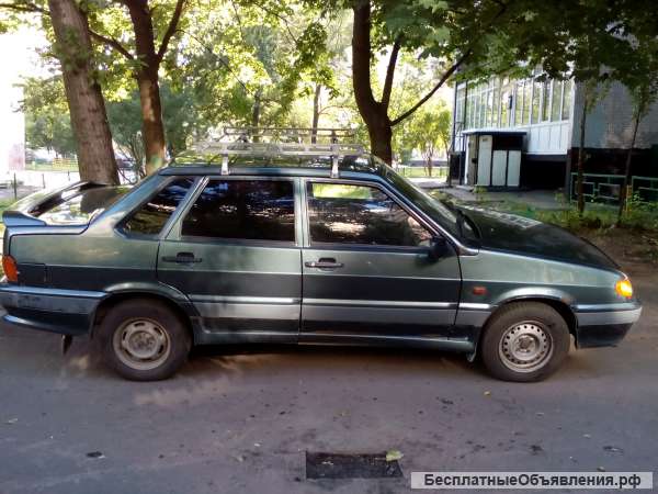 Лада 2115 темно-зеленый на отличном ходу
