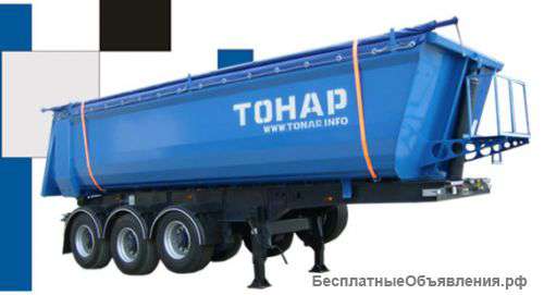 Самосвальные полуприцепы Тонар, прицепы