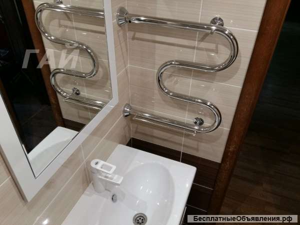 Ремонт ванной и санузла. Выполнены работы