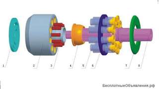 Насос MITSUBISHI MKV33 для бетононасосов