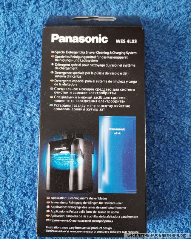 Panasonic WES4L03-803 пакетики с очищающей жидкостью. Made in JAPAN
