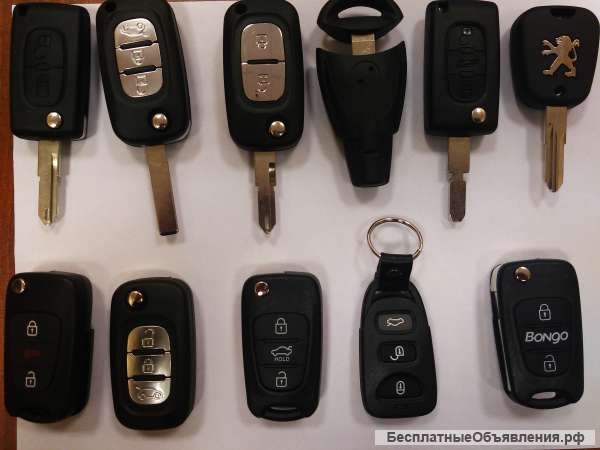 Корпуса для автомобильных ключей из Китая