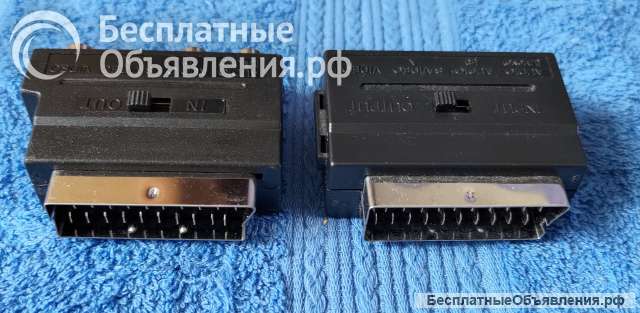 SCART переходник на 3RCA оригинальный НОВЫЙ