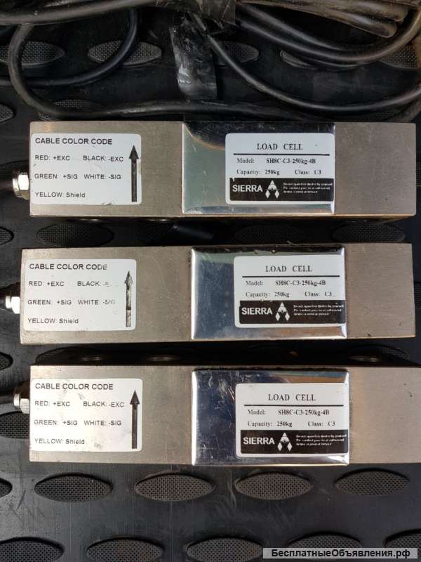 Тензодатчики на 250 кг