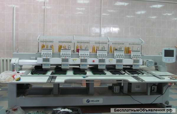 Вышивальную машину VELLES 6-голов