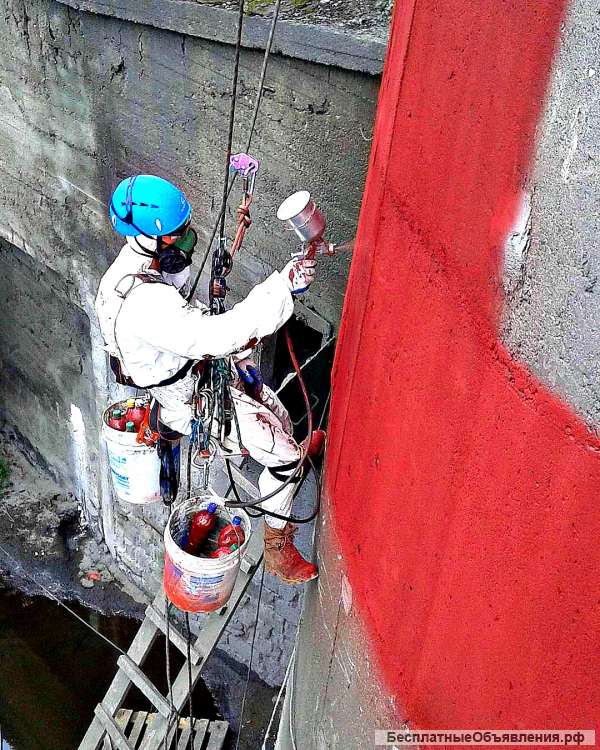 Покрасочные работы на высоте