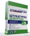Цементная штукатурка РусГипс 15