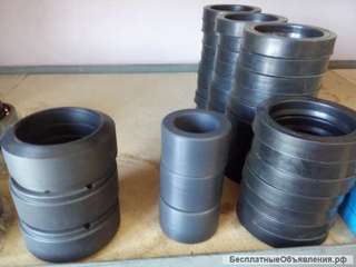 Втулки вала растворонасоса второпластовые