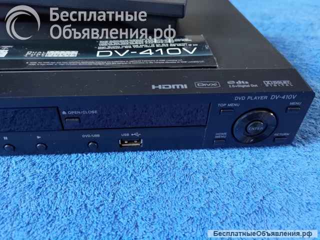 PIONEER DV-410V-K (DV410)(DVD PLAYER) улучшенный до Hi-End