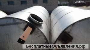 Емкости нержавеющие, объем 12 куб.м., вертикальные