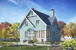 Каркасный дом 130 кв. м.