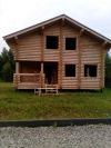 Отличный готовый дом 104.9 м2 из оцилиндрованного бревна по проекту Меркурий