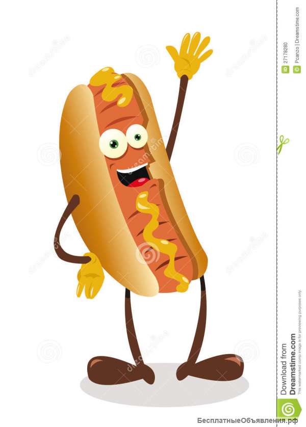 Продавец хот-догов