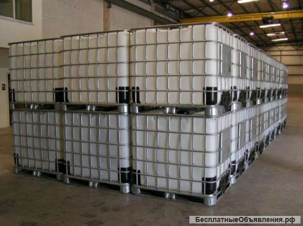 Емкости из под воды чистый Еврокуб