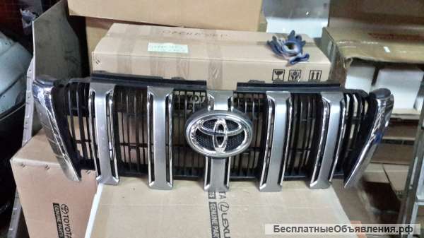 Решетка радиатора Land Cruiser Prado 150 2013-17г