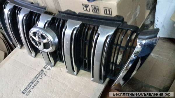 Решетка радиатора Land Cruiser Prado 150 2013-17г