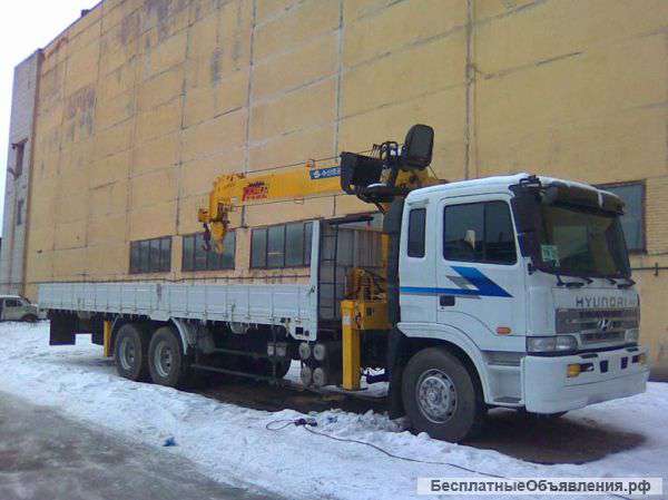 Аренда манипулятора 10 тонн
