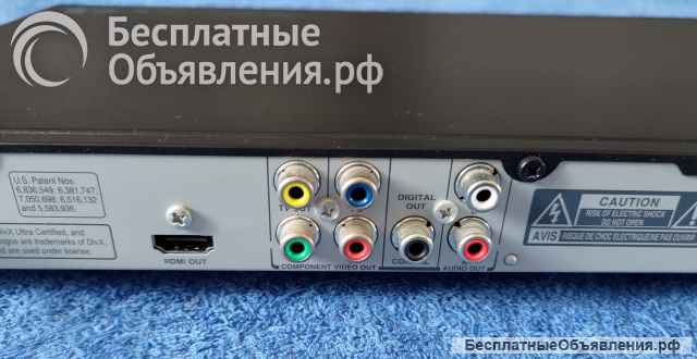PHILIPS DVP3360K/51 HDMI (DVD CD PLAYER) BLACK с профилактикой CD + DVD