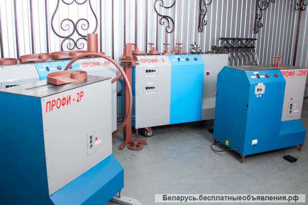 Станки серии ПРОФИ для художественной ковки и гибки труб