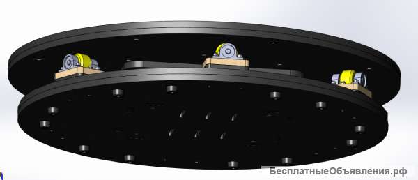 Платформы вращающиеся 3-5 метров для авто на 2,5 тонны