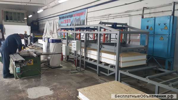 Производство СИП панелей