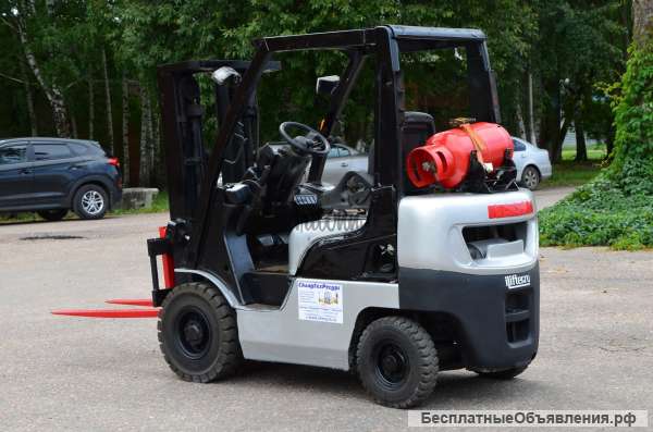 ВИЛОЧНЫЙ БУ ПОГРУЗЧИК NISSAN 1,5 т. L01A15 (Сэконд хенд) / в ИДЕАЛЬНОМ состоянии