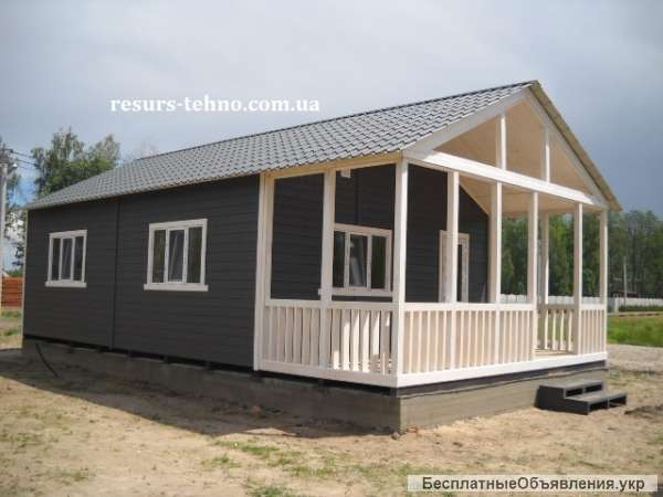 Домики дачные эконом-класс