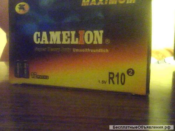 Батареи Camelion R10