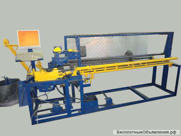 Станок для производства сетки рабицы