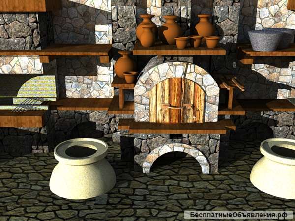 Печной комплекс-чудо кухня