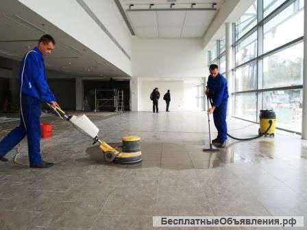 Уборка помещений после строительства на КМВ