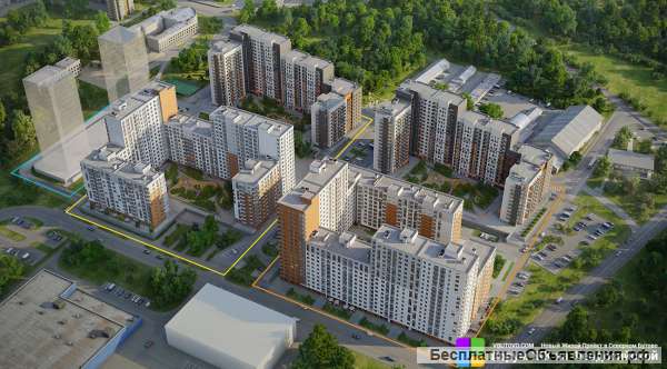 1-к квартира, 38.62 м², 10/15 эт.