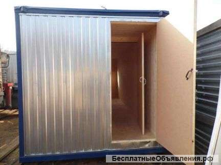 Блок контейнер с тамбуром в стандартной комплектации