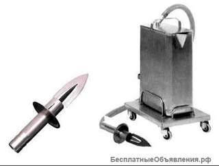 Нож для сбора крови для забойного цеха