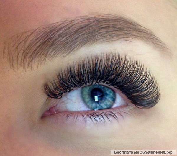Наращивание ресниц 12-13 апреля