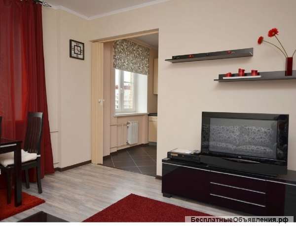 Сдаю на часы и сутки 1-комнатную квартиру на пр. Ленина, 48