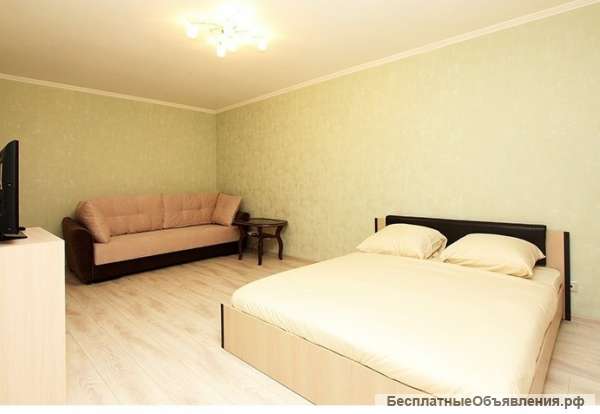 Сдаю на часы и сутки 1-комнатную квартиру на ул. Лескова, 4