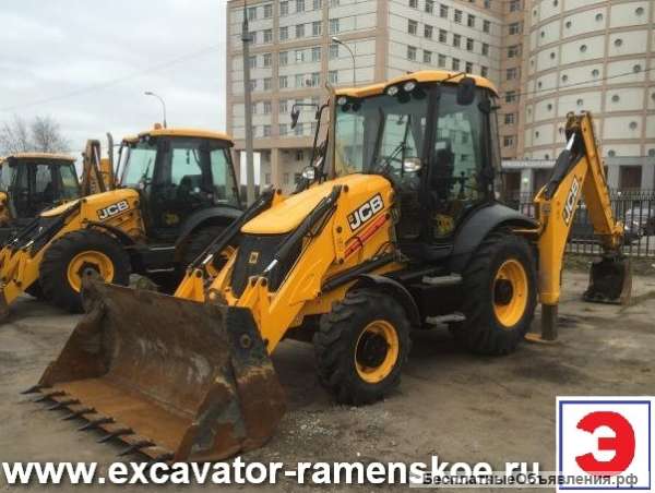 Услуги аренды экскаватора-погрузчика JCB 3CX / гидромолот/ в г. Раменское.
