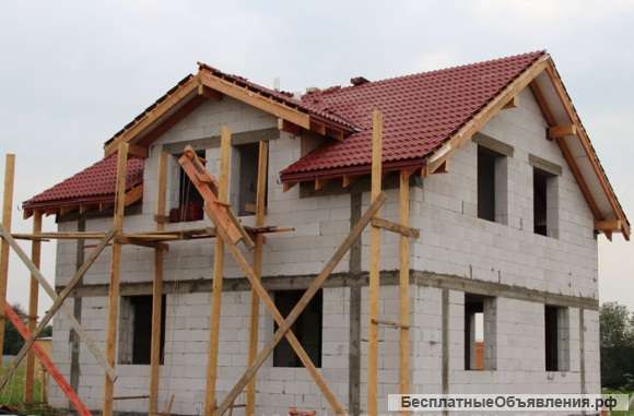 Строим дома сами. Одни плюсы при работе с нами.