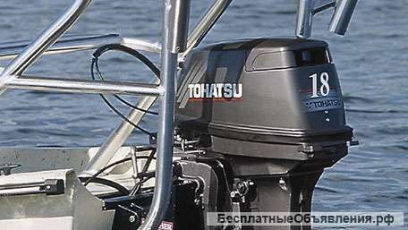 Двухтактный подвесной лодочный мотор Tohatsu 18