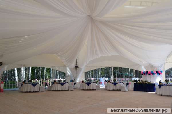 Сдаем шатер в аренду на праздники