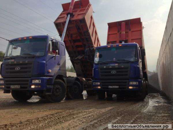 Требуются водители самосвалов