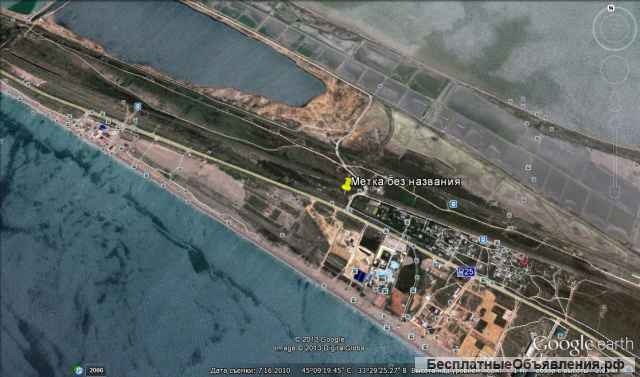 Земельный участок в Крыму вблизи Черного моря