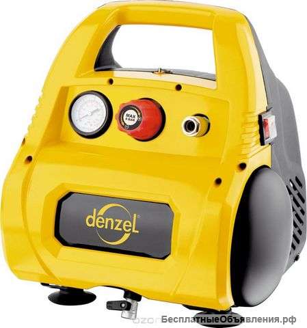 Компрессор PC 1/6-180 1.1 кВт 6 л Denzel.