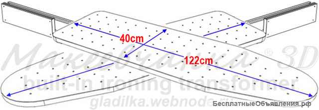 Гладильная система 3D для встраивания