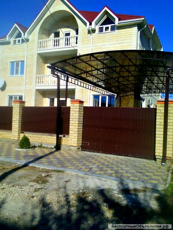 Проадм дом 600 кв.м., в Курортном посёлке Витязево 9 сот.
