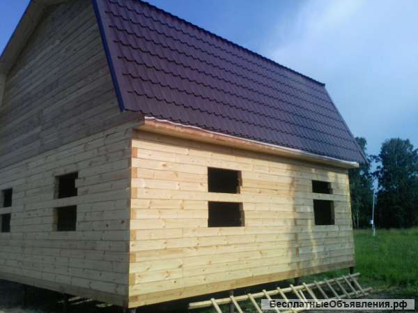 Построю деревянный дом, дачу, баню в Новосибирске