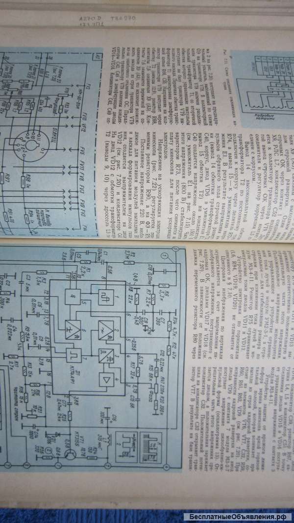 С.А. Ельяшкевич - Цветные стационарные телевизоры и их ремонт - Справочное пособие Книга - 1986
