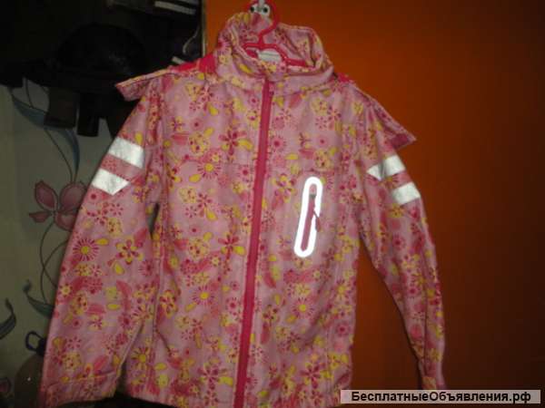Куртка ветровка возраст на 7-8 лет